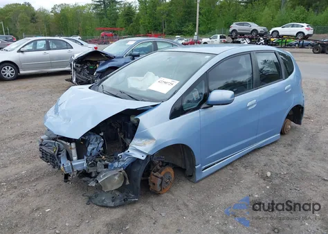 2010 Honda Fit Sport from USA, damaged, VIN JHMGE8G46AC014782